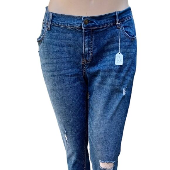 Old Navy Denim - 579725..Old Navy Boyfriend Jeans Size 16R, 41"W, 26" Inseam, 9"Rise